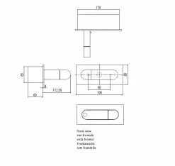 Illumina Astro Lighting LED-Einbau-Wandstrahler Digit mit integriertem Schalter -Wandleuchten Verkaufsladen ledeinbauwandstrahler digit mit integriertem 914583 illuminaastrolighting