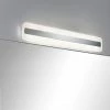 Paulmann LED-Spiegelleuchte Alu und Acryl, IP44-Schutz, inklusive 9Watt