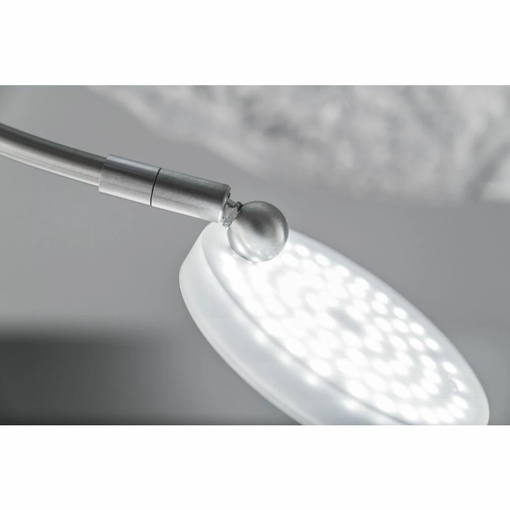 Fischer & Honsel LED-Wandleuchte indirektes Licht, rund, CCT Lichtwechsel warmweiß bis kaltweiß per Fernbedienung, nickel antik silber, D= 38 cm 3 Fischer & Honsel LED-Wandleuchte indirektes Licht, rund, CCT Lichtwechsel warmweiß bis kaltweiß per Fernbedienung, nickel antik silber, D= 38 cm – Bild 3