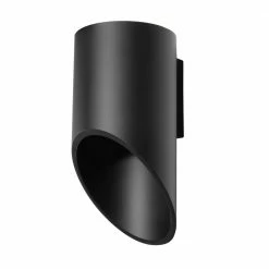 LHG Lights LED-Wandleuchte Penne in schwarz, 20 cm
