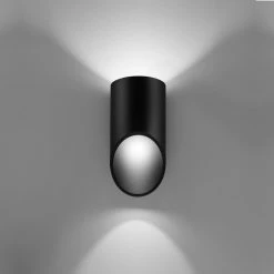 LHG Lights LED-Wandleuchte Penne in schwarz, 20 cm -Wandleuchten Verkaufsladen ledwandleuchte penne schwarzcm 1328202 lhg 133000