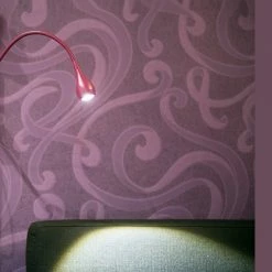 Nordlux LED-Wandleuchte mit Flexarm in 2 Farben, 3W LED -Wandleuchten Verkaufsladen ledwandleuchte purpur mit flexarm 645472 nordlux 320116