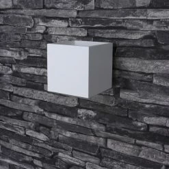 LHG Lights LED-Wandleuchte Quad 1 Aluminium weiß -Wandleuchten Verkaufsladen ledwandleuchte quadaluminium wei 13131810 lhg 131318