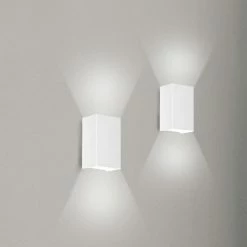 Sikrea LED-Wandleuchte Rebox inklusive 2x 5W LED