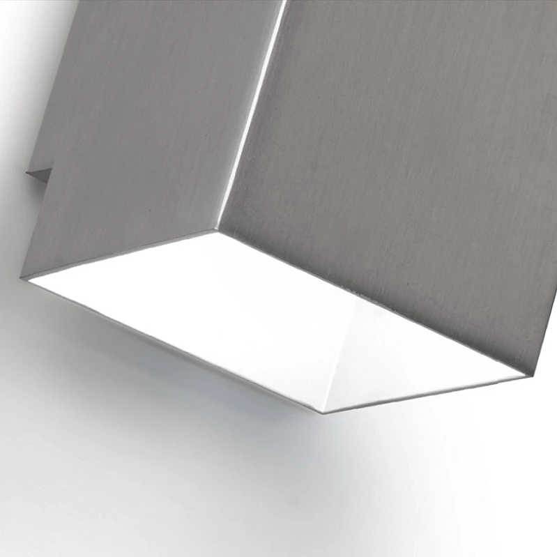 Pujol LED-Wandleuchte in Weiß oder Chrom , 2x4Watt LED 3000K, 320lm 4 Pujol LED-Wandleuchte in Weiß oder Chrom , 2x4Watt LED 3000K, 320lm – Bild 4