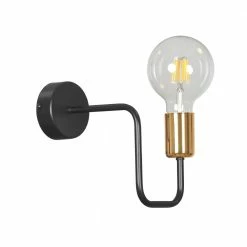 LHG Lights LED-Wandleuchte, inkl. 1x LED 4 W, rustikal, H= 18 cm, skandinavisch