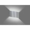 LHG Lights LHG Up & Downlight geschwungen, halbrund Wandleuchte Ida weiß, modern, Licht nach oben & unten, inkl. 5W LED