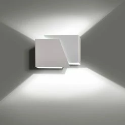 LHG Lights LHG Wandleuchte Double Shine, Up & Down Light, weiß, inkl. LED 5 W