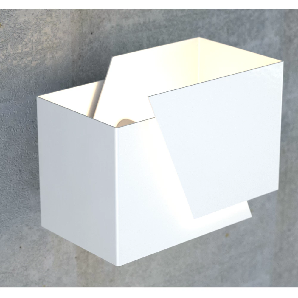 LHG Lights LHG Wandleuchte Double Shine, Up & Down Light, weiß, inkl. LED 5 W 3 LHG Lights LHG Wandleuchte Double Shine, Up & Down Light, weiß, inkl. LED 5 W – Bild 3