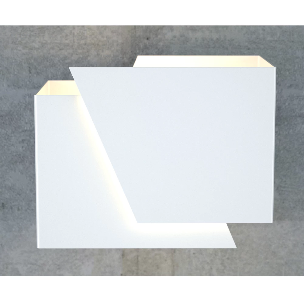 LHG Lights LHG Wandleuchte Double Shine, Up & Down Light, weiß, inkl. LED 5 W 4 LHG Lights LHG Wandleuchte Double Shine, Up & Down Light, weiß, inkl. LED 5 W – Bild 4