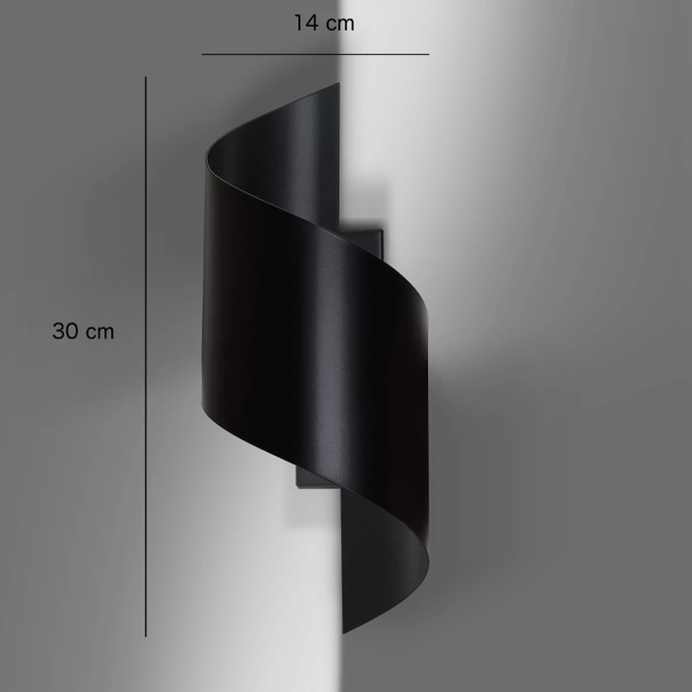 LHG Lights LHG Wandleuchte Helix, weiß, Up & Down Light, Spirale, inkl. LED 5 W 4 LHG Lights LHG Wandleuchte Helix, weiß, Up & Down Light, Spirale, inkl. LED 5 W – Bild 4