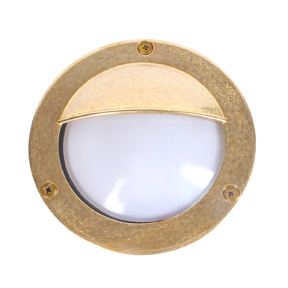 K.S. Verlichting Maritime Wand- oder Deckenleuchte aus Messing 1 K.S. Verlichting Maritime Wand- oder Deckenleuchte aus Messing