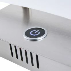 Steinhauer moderne Wandleuchte aus Glas und Metall, silber, mit Direktschalter, längliche Form, inkl. LED 7W -Wandleuchten Verkaufsladen moderne wandleuchte aus glas 7689ST 4 steinhauer 7689st