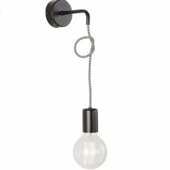 Nowodvorski Moderne Wandleuchte Simple in Schwarz