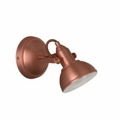 Reality Moderner 1-flammiger Wandstrahler aus Metal