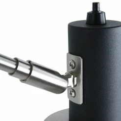 Steinhauer Neigbare Wandleuchte mit Direktschalter, 1-flammig, schwarz silber, industriell, E27 -Wandleuchten Verkaufsladen neigbare wandleuchte mit direktschalter1flammigschwarz 1699ZW 4 steinhauer 1699zw