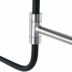 Steinhauer Neigbare Wandleuchte mit Direktschalter, 1-flammig, schwarz silber, industriell, E27 -Wandleuchten Verkaufsladen neigbare wandleuchte mit direktschalter1flammigschwarz 1699ZW 6 steinhauer 1699zw