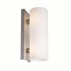 Oligo 2-flg. Wandleuchte Project, Glas weiß