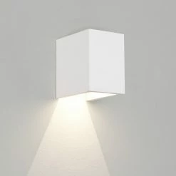 Illumina Astro Lighting Parma LED-Gipswandleuchte eckig, Downlight, 10 cm