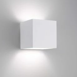 Illumina Astro Lighting Pienza Gipswandleuchte quadratisch, indirekt