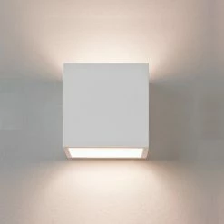 Illumina Astro Lighting Pienza Gipswandleuchte quadratisch, indirekt -Wandleuchten Verkaufsladen pienza gipswandleuchte quadratischindirekt 748362 illuminaastrolighting 0917