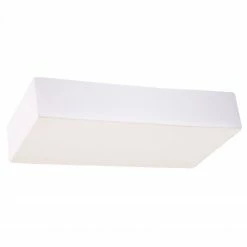 Sollux rechteckige moderne E27 Wandleuchte aus Glas und Keramik Wandlampe weiß 30 x 6 x 16 cm -Wandleuchten Verkaufsladen rechteckige moderne e27 wandleuchte 0836 1 sollux sl0836