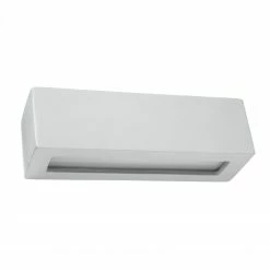 Sollux rechteckige Up- and Downlight E27 Wandleuchte aus Glas und Keramik Wandlampe in 2 Farben erhältlich -Wandleuchten Verkaufsladen rechteckige upand downlight e27 0877 1 sollux sl0877