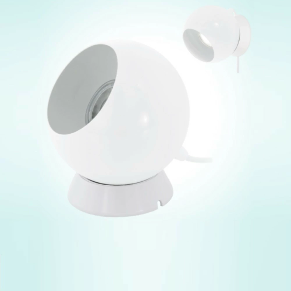 EGLO Retro-Stil LED-Leuchte weiß, 3,3Watt LED, schwenkbar 2 EGLO Retro-Stil LED-Leuchte weiß, 3,3Watt LED, schwenkbar – Bild 2