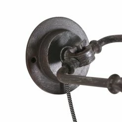 Steinhauer Robuste Wandleuchte im Industrie-Stil, verstellbarer Schirm, braun, mit Schnurschalter, E27 11 Steinhauer Robuste Wandleuchte im Industrie-Stil, verstellbarer Schirm, braun, mit Schnurschalter, E27 -Wandleuchten Verkaufsladen robuste wandleuchte industriestilverstellbarer schirmbraunmit 7967B 6 steinhauer 7967b