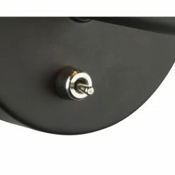 GLOBO runde E14 Wandleuchte aus Samt aufwärts Wandlampe schwarz mit Schalter -Wandleuchten Verkaufsladen runde e14 wandleuchte aus 15264We1280x1280 globo 15264w