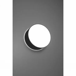 Sollux runde E27 Wandleuchte mit Blendschutz aus PVC Wandlampe ø 25 cm in 3 Farben