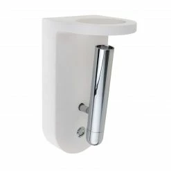 GLOBO runde LED Wandleuchte aus Gips und Glas halb leuchtet aufwärts inkl. 4 tauschbare Gläser in rot grün blau klar Wandlampe weiß Chrom mit Schalter -Wandleuchten Verkaufsladen runde led wandleuchte aus 55010W3b1280x1280 globo 55010w3