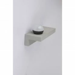 GLOBO runde LED Wandleuchte aus Beton und Acryl länglich mit aufgesetzter Kugel Wandlampe weiß -Wandleuchten Verkaufsladen runde led wandleuchte aus 55011 W3u1280x1280 globo 55011w3