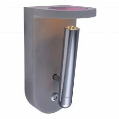 GLOBO runde LED Wandleuchte aus Beton und Glas halb leuchtet aufwärts inkl. 4 tauschbare Gläser in rot grün blau klar Wandlampe grau Chrom mit Schalter -Wandleuchten Verkaufsladen runde led wandleuchte aus 55011W3g1280x1280 globo 55011w3