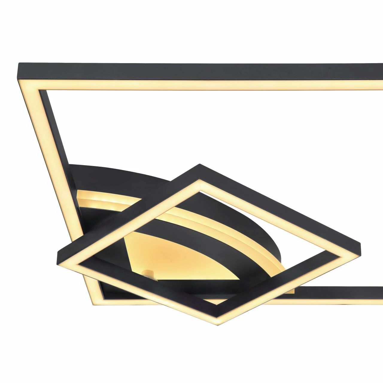 GLOBO runde LED Wandleuchte aus Acryl 2 Quadrate in Ecke er Bogen nach unten 3 Stufen über Wandschalter: außen - innen beide Wandlampe weiß 6 GLOBO runde LED Wandleuchte aus Acryl 2 Quadrate in Ecke er Bogen nach unten 3 Stufen über Wandschalter: außen - innen beide Wandlampe weiß – Bild 6