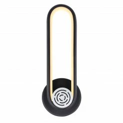 GLOBO runde LED Wandleuchte matt Wandschild oben oval Wandlampe schwarz und silberfarben 9 GLOBO runde LED Wandleuchte matt Wandschild oben oval Wandlampe schwarz und silberfarben -Wandleuchten Verkaufsladen runde led wandleuchte matt 58007WLc1280x1280 globo 58007wl