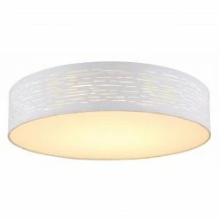 GLOBO runde LED Wandleuchte mit CCT-Lichtfarbsteuerung aus Chrom 3 Stufen über Wandschalter zu schalten Wandlampe ø 50 cm