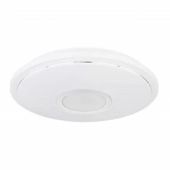 GLOBO runde LED Wandleuchte mit CCT-Lichtfarbsteuerung aus Acryl und Chrom ring Sternenhimmelüber Wandschalter schaltbarLautsprecher3W Wandlampe weiß ø 40 cm -Wandleuchten Verkaufsladen runde led wandleuchte mit 41386 16Lb1280x1280 globo 4138616l