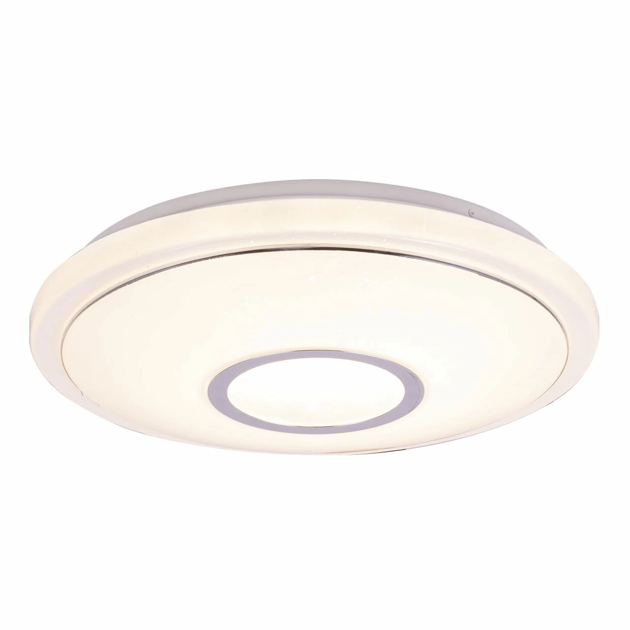 GLOBO runde LED Wandleuchte mit CCT-Lichtfarbsteuerung aus Acryl und Chrom ring Sternenhimmel Dekor über Wandschalter schaltbar Wandlampe weiß ø 40 cm 2 GLOBO runde LED Wandleuchte mit CCT-Lichtfarbsteuerung aus Acryl und Chrom ring Sternenhimmel Dekor über Wandschalter schaltbar Wandlampe weiß ø 40 cm – Bild 2