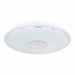 GLOBO runde LED Wandleuchte mit CCT-Lichtfarbsteuerung aus Acryl und Chrom ringLautsprecher Bluetooth Sternenhimmelüber Wandschalter schaltbarLautsprecher3W Wandlampe weiß ø 50 cm -Wandleuchten Verkaufsladen runde led wandleuchte mit 41386 24Lg1280x1280 globo 4138624l