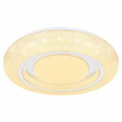 GLOBO runde LED Wandleuchte mit CCT-Lichtfarbsteuerung aus Acryl und Chrom ring 3 Stufen über Wandschalter zu schalten Wandlampe weiß ø 38 cm -Wandleuchten Verkaufsladen runde led wandleuchte mit 483111 24f1280x1280 globo 48311124