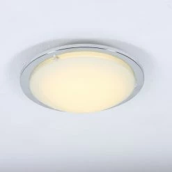 EGLO runde LED Wandleuchte / Deckenleuchte Planet Ø 29cm in chrom mit satiniertem Glas und hoher Lichtausbeute 820Lumen bei 8W inkl. Leuchtmittel 16 EGLO runde LED Wandleuchte / Deckenleuchte Planet Ø 29cm in chrom mit satiniertem Glas und hoher Lichtausbeute 820Lumen bei 8W inkl. Leuchtmittel -Wandleuchten Verkaufsladen runde led wandleuchtedeckenleuchte planet 13405205 eglo 31255