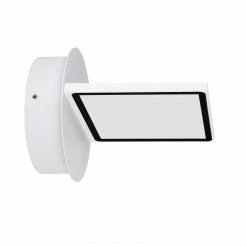 GLOBO runde LED WandleuchteScheibe mit Rechteck aufgesetzt Wandlampe weiß ø 115 cm -Wandleuchten Verkaufsladen runde led wandleuchtescheibe mit 56009Wb1280x1280 globo 56009w