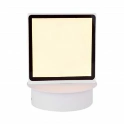 GLOBO runde LED WandleuchteScheibe mit Rechteck aufgesetzt Wandlampe weiß ø 115 cm -Wandleuchten Verkaufsladen runde led wandleuchtescheibe mit 56009Wd1280x1280 globo 56009w