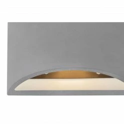 GLOBO runde Up- and Downlight Wandleuchte aus Beton Wandlampe grau -Wandleuchten Verkaufsladen runde upand downlight wandleuchte 55011W6e1280x1280 globo 55011w6