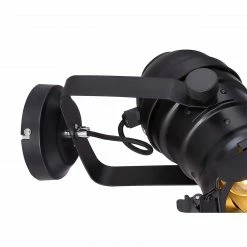 GLOBO schwenkbare E27 Wandleuchte Filmsetstrahler bewegliche Klappen Wandlampe schwarz -Wandleuchten Verkaufsladen schwenkbare e27 wandleuchte filmsetstrahler 54650 1WBe1280x1280 globo 546501wb