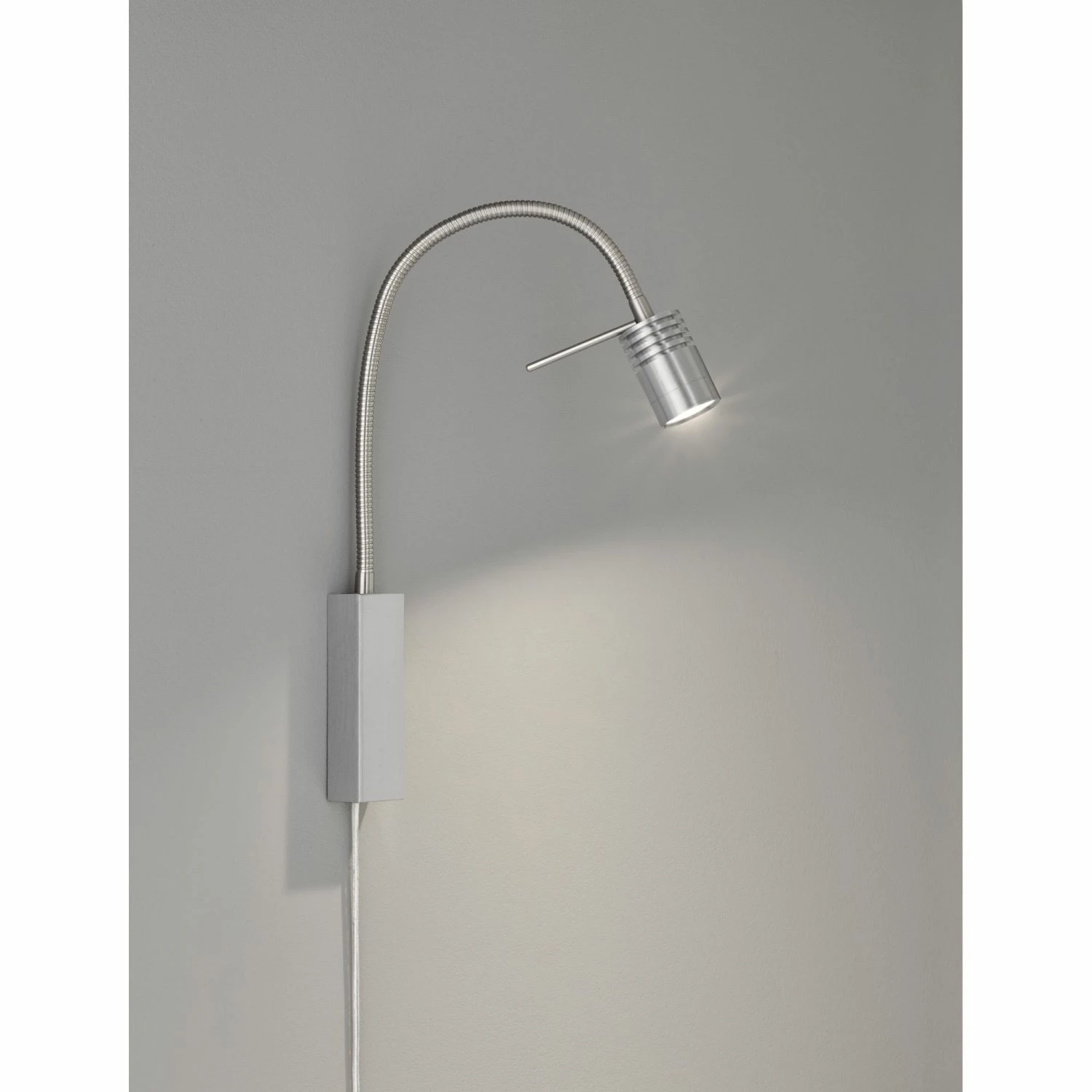 Fischer & Honsel schwenkbare LED Wandleuchte flexarm mit rundem Spot in 3 Ausführungen 2 Fischer & Honsel schwenkbare LED Wandleuchte flexarm mit rundem Spot in 3 Ausführungen – Bild 2