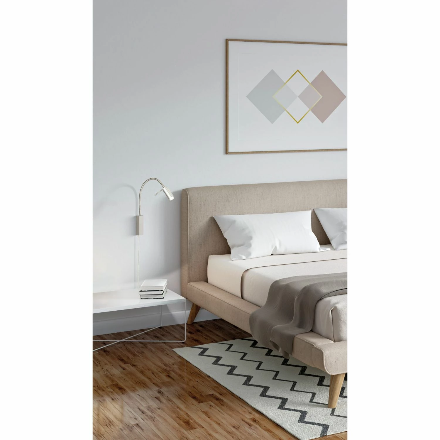 Fischer & Honsel schwenkbare LED Wandleuchte flexarm mit rundem Spot in 3 Ausführungen 4 Fischer & Honsel schwenkbare LED Wandleuchte flexarm mit rundem Spot in 3 Ausführungen – Bild 4