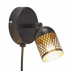 Nordlux schwenkbare Wandleuchte Wandlampe Schwarz mit Schalter ø 51 cm -Wandleuchten Verkaufsladen schwenkbare wandleuchte wandlampe schwarz 49831003 3 nordlux 49831003