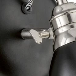 Fischer & Honsel schwenkbarer E14 Wandstrahler mit Metallschirm schwarz nickel Wandlampe 12,5 x 18 cm 7 Fischer & Honsel schwenkbarer E14 Wandstrahler mit Metallschirm schwarz nickel Wandlampe 12,5 x 18 cm -Wandleuchten Verkaufsladen schwenkbarer e14 wandstrahler mit 30386detail fischerhonsel 30386